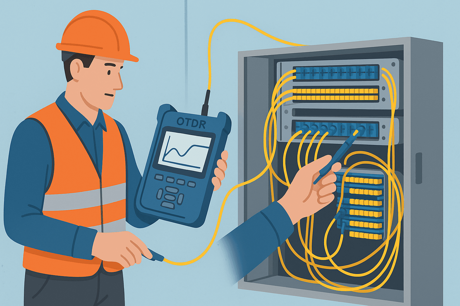 Fond réflectométrie et mesure fibre optique
